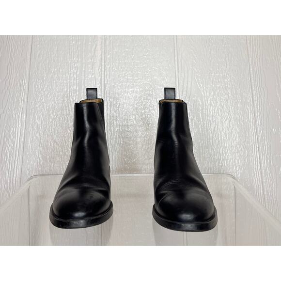 EVERLANE Black Leather Modern Chelsea Boots US 7 - Picture 9 of 11